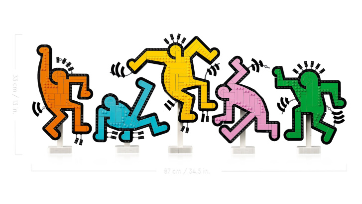 31216 Lego Art – Keith Haring – Tančící postavy