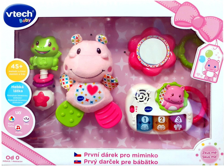 VTech – První dárek pro miminko – Růžový