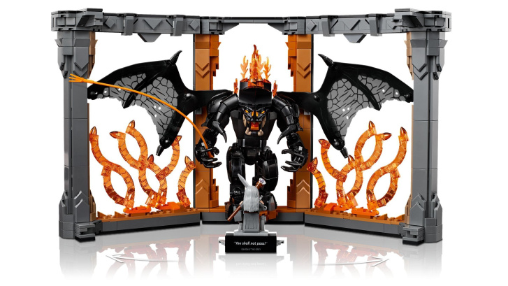 10367 Lego Icons – Knižní zarážka: Pán prstenů – Balrog™