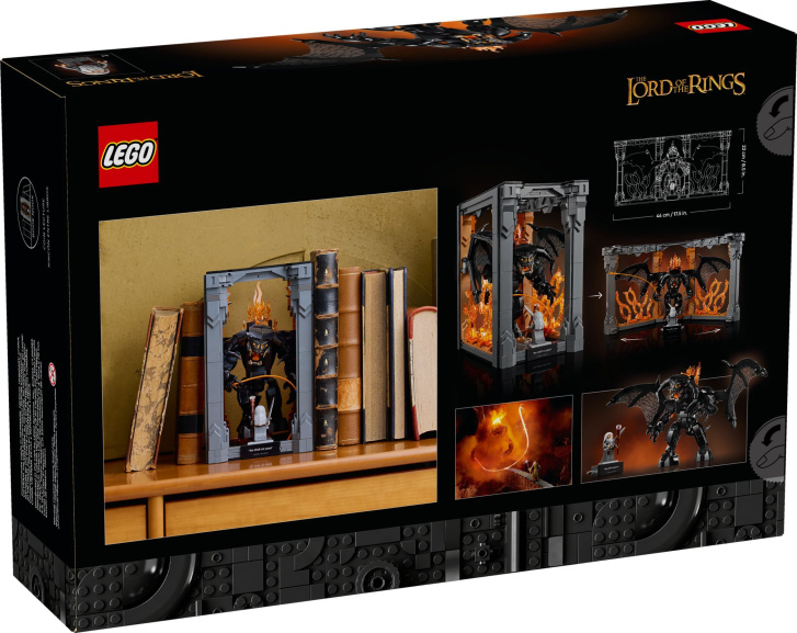 10367 Lego Icons – Knižní zarážka: Pán prstenů – Balrog™