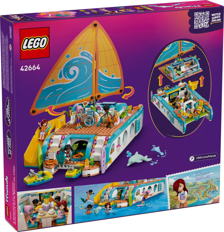 42664 Lego Friends – Dobrodružství na jachtě