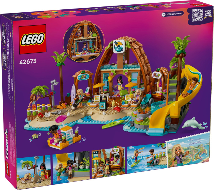 42673 Lego Friends – Rodinná dovolená u pláže