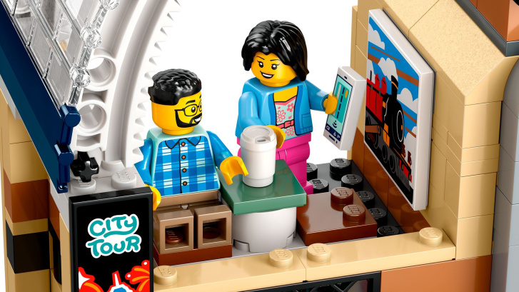 60469 Lego City – Hlavní vlakové nádraží