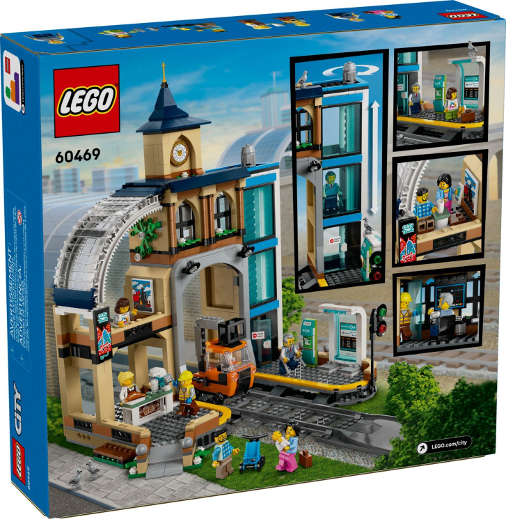 60469 Lego City – Hlavní vlakové nádraží