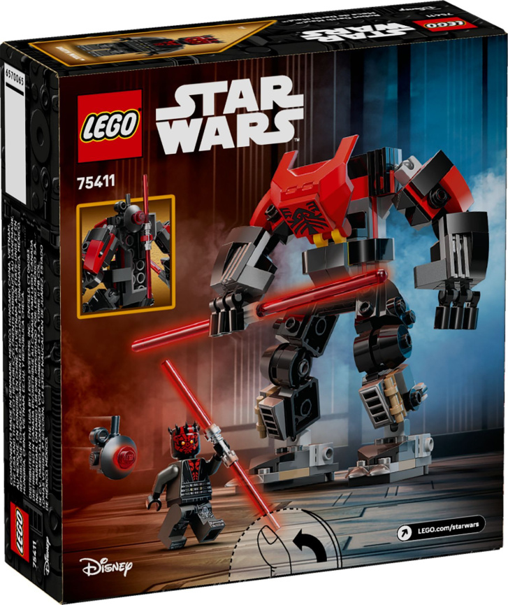 75411 Lego Star Wars – Darth Maul™ a jeho robotický oblek