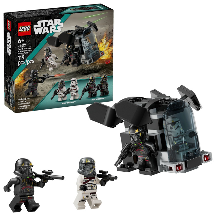 75412 Lego Star Wars – Bitevní balíček: Death Trooper a Night Trooper