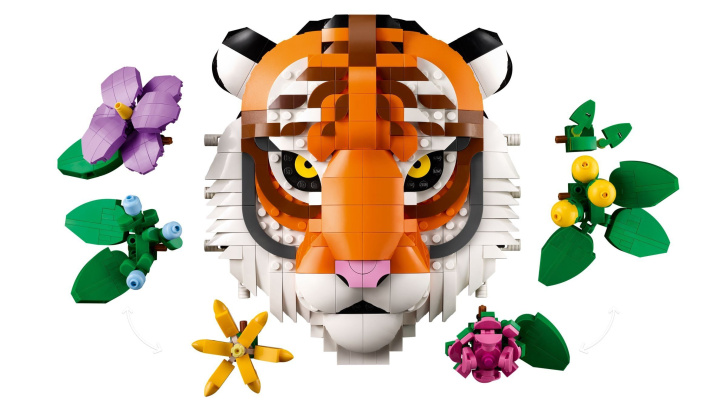 31217 Lego Art – Kolekce zvířat – Tygr