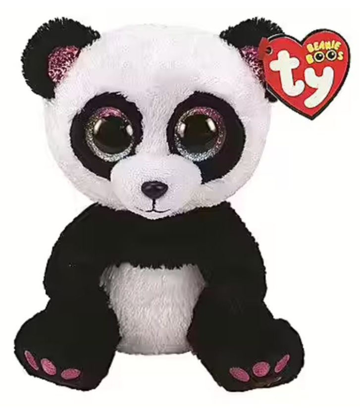 TY Beanie Boos – Plyšová panda 24 cm