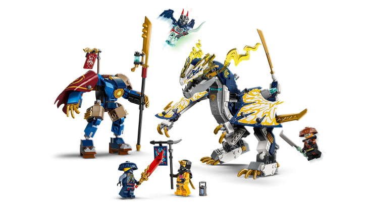 71843 Lego Ninjago – Rogue a robotický dračí jezdec