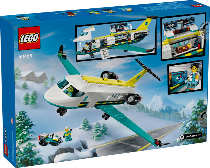 60465 Lego City – Letadlo záchranářské služby