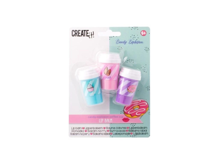 Create It! - Balzám na rty 3ks