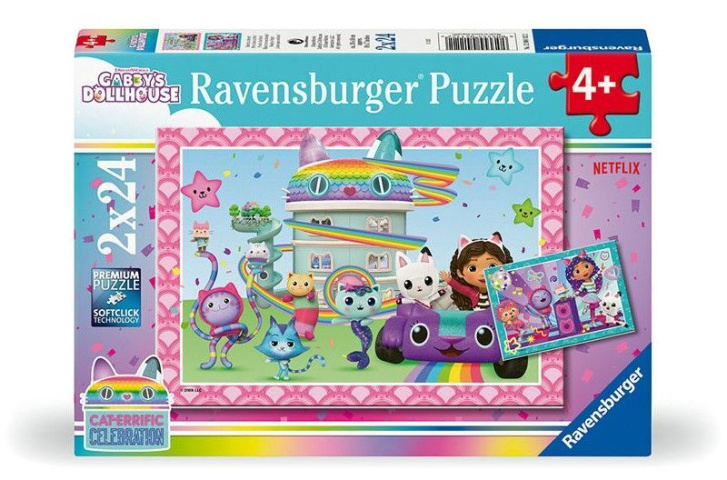 Puzzle 2x24  - Gabby's Dollhouse