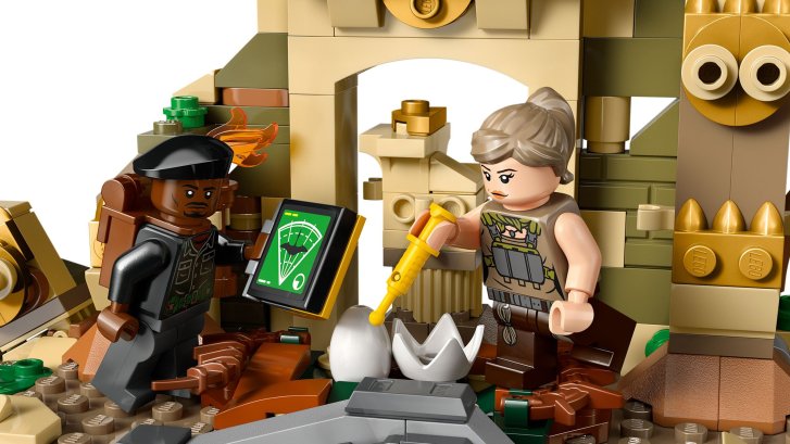 76976 Lego Jurassic World - Letecká mise spinosaurus a quetzalcoatlusa