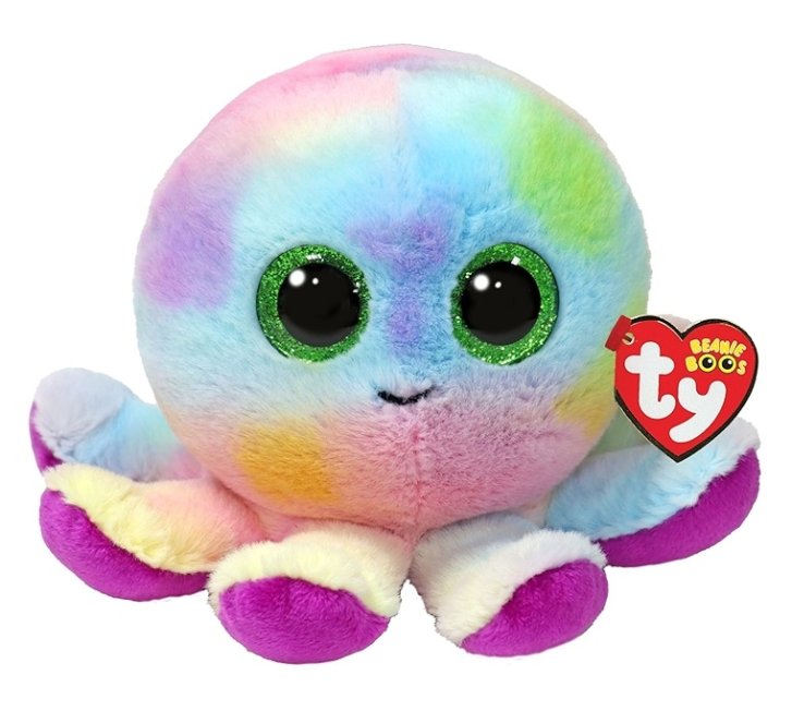 TY Beanie Boos - Plyšová chobotnice 15 cm