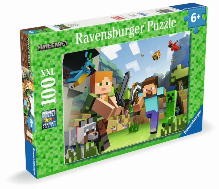 Puzzle 100 - Minecraft