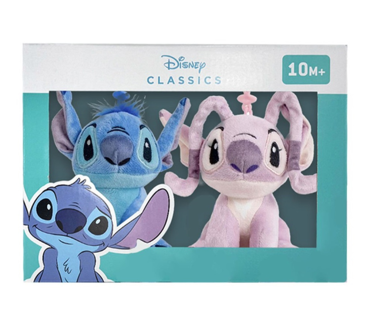 Stitch - Plyšový přívěsek 2 ks