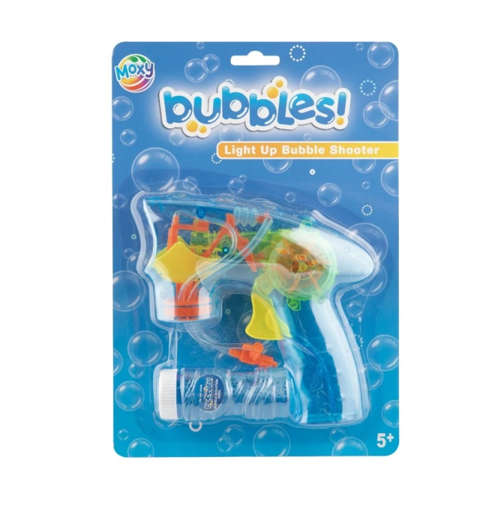 Svítící bublifuková pistole