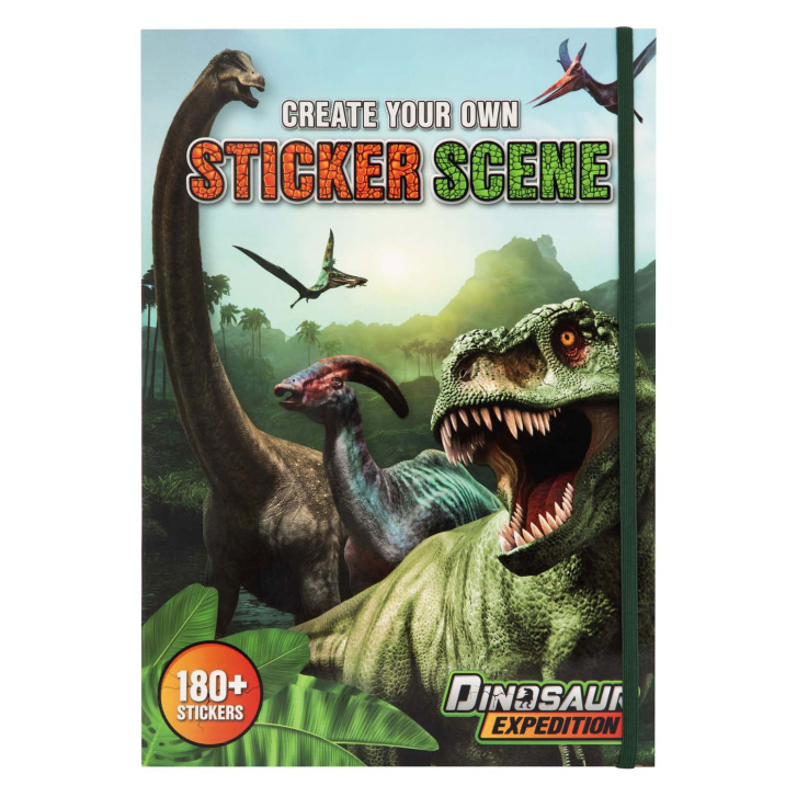 Album nálepek s dinosaury