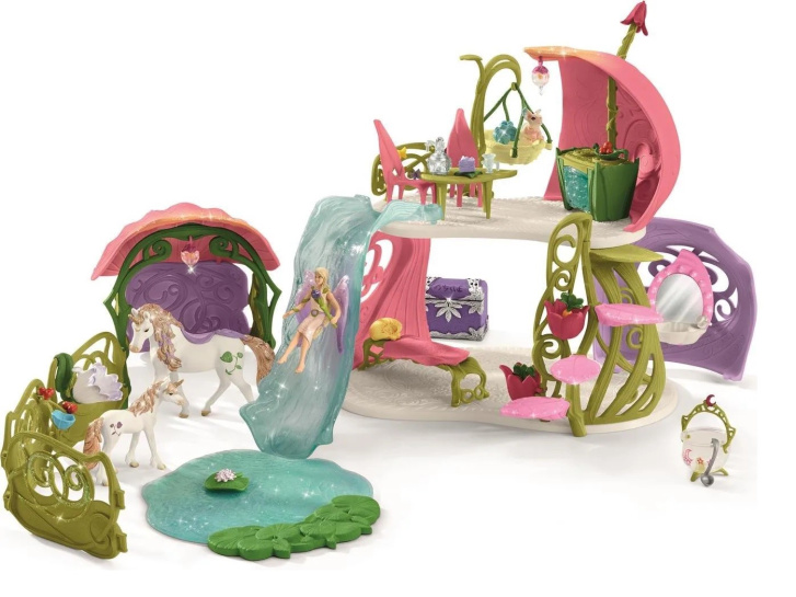 Schleich – Třpytivý květinový domek 42445