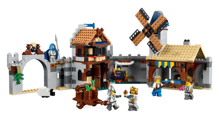 31168 Lego Creator – Středověký hrad a rytíři na koních