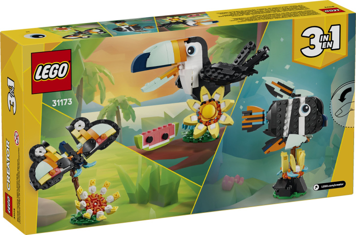 31173 Lego Creator – Divoká zvířata: Tropický tukan