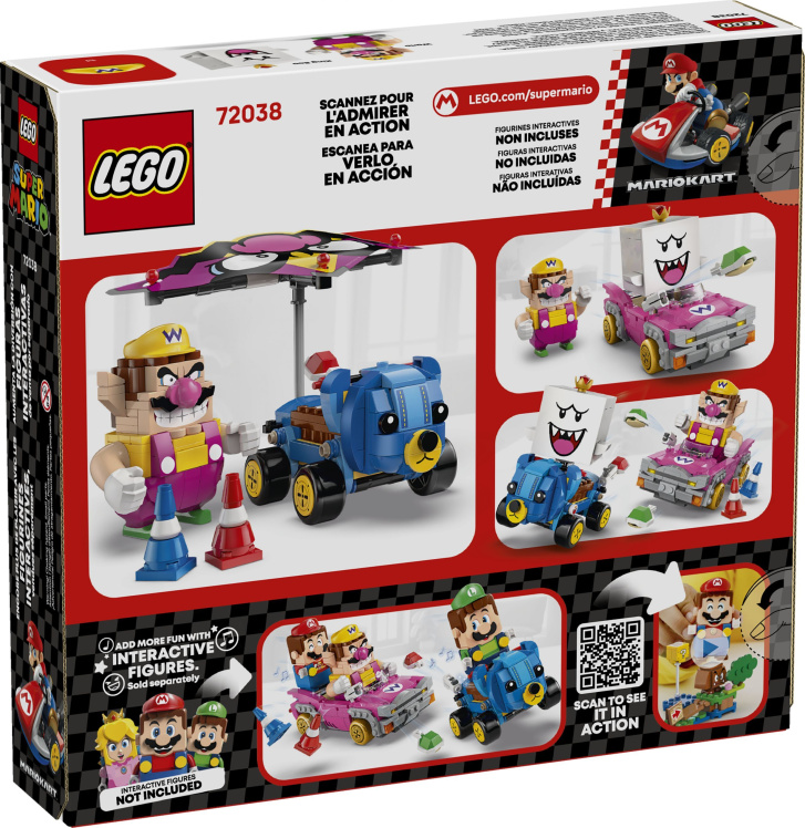 72038 Lego Super Mario – Mario Kart™ – Wario a King Boo