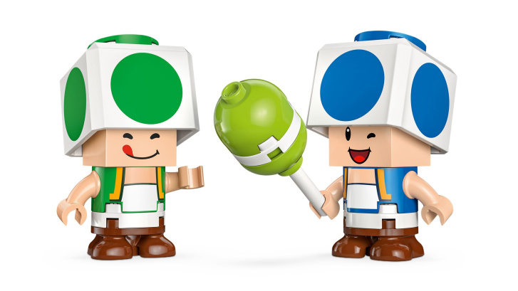 72041 Lego Super Mario – Toad a párty v jeho domku