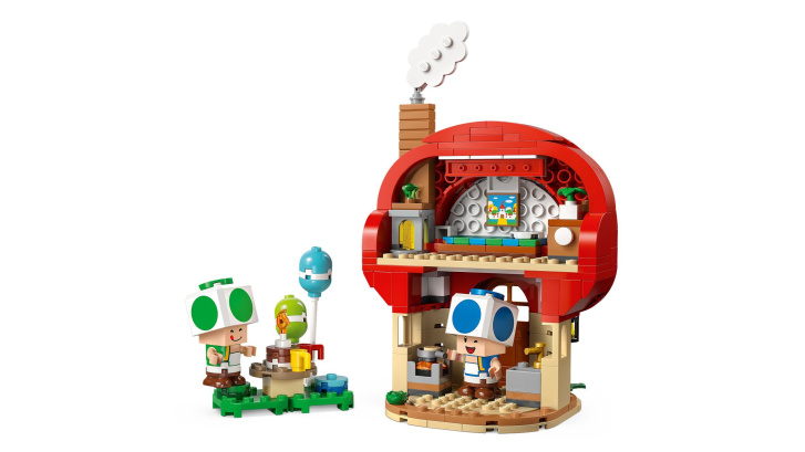 72041 Lego Super Mario – Toad a párty v jeho domku