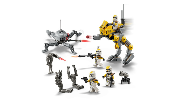 75431 Lego Star Wars – Bitevní balíček klonovaných vojáků z 327. hvězdného sboru