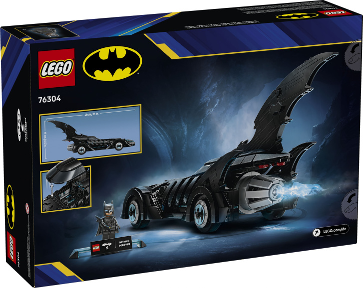 76304 Lego DC – Batman navždy™ Batmobil