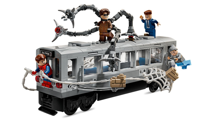 76321 Lego Marvel – Spider-Man vs. Doc Ock: Scéna v metru