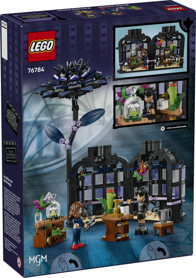 76784 Lego Wednesday – Černá jiřina