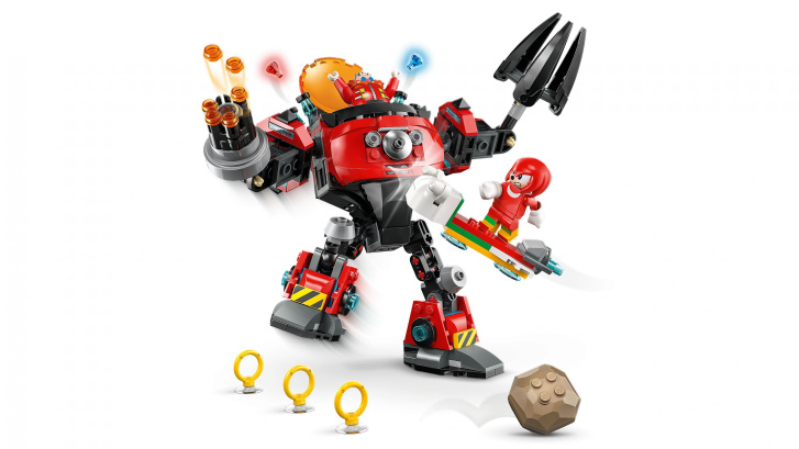 77005 Lego Sonic The Hedgehog – Knuckles vs. Dr. Eggman: Robotický oblek Egg Crusher