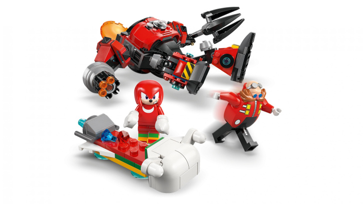 77005 Lego Sonic The Hedgehog – Knuckles vs. Dr. Eggman: Robotický oblek Egg Crusher