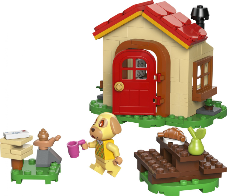 77058 Lego Animal Crossing – Goldie a její útulný dům