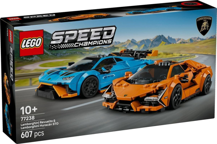 77238 Lego Speed Champions – Lamborghini Revuelto a Huracán STO