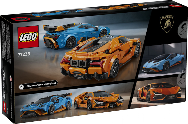 77238 Lego Speed Champions – Lamborghini Revuelto a Huracán STO