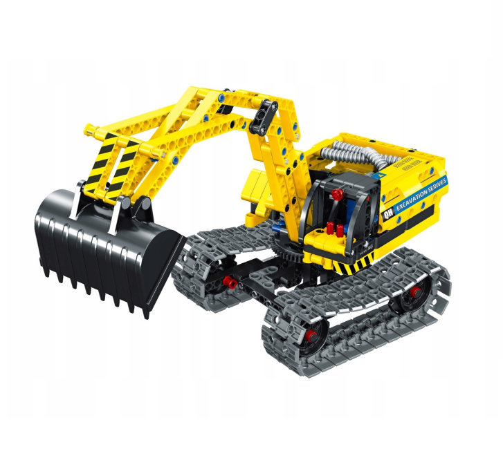 Mechanical Master 2 v 1 - Pásový bagr a robot