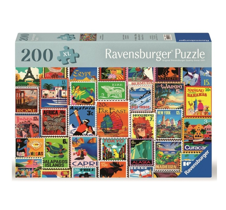 Puzzle 200 XL - Známky