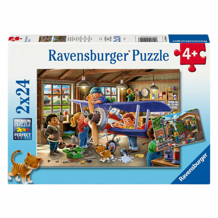 Puzzle 2x24 - Staň se opravářem