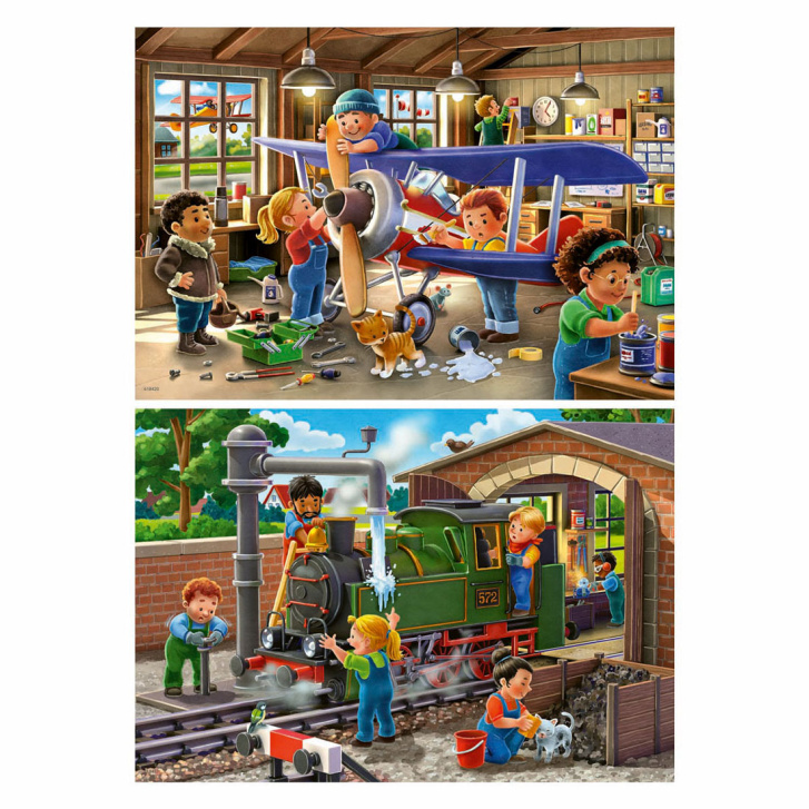 Puzzle 2x24 - Staň se opravářem