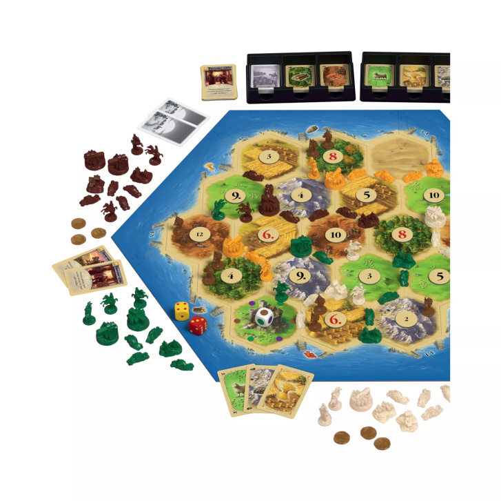 Hra Catan - Kupci a Barbaři