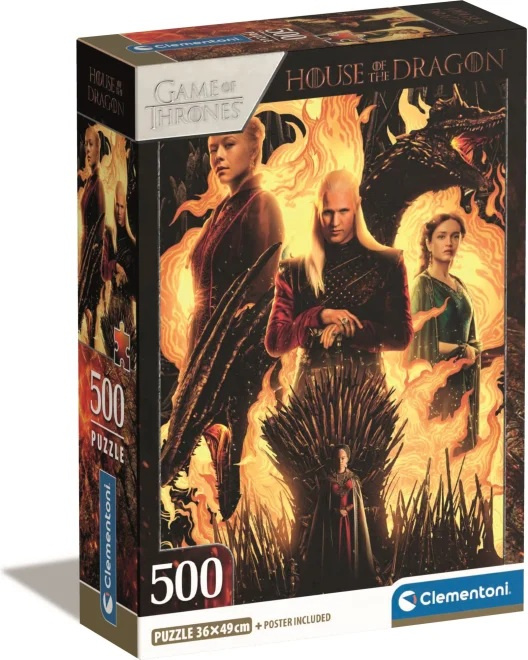Puzzle 500 - Rod draka