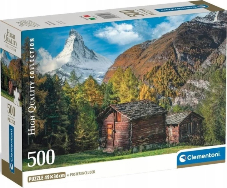 Puzzle 500 - Kouzelný Matterhorn