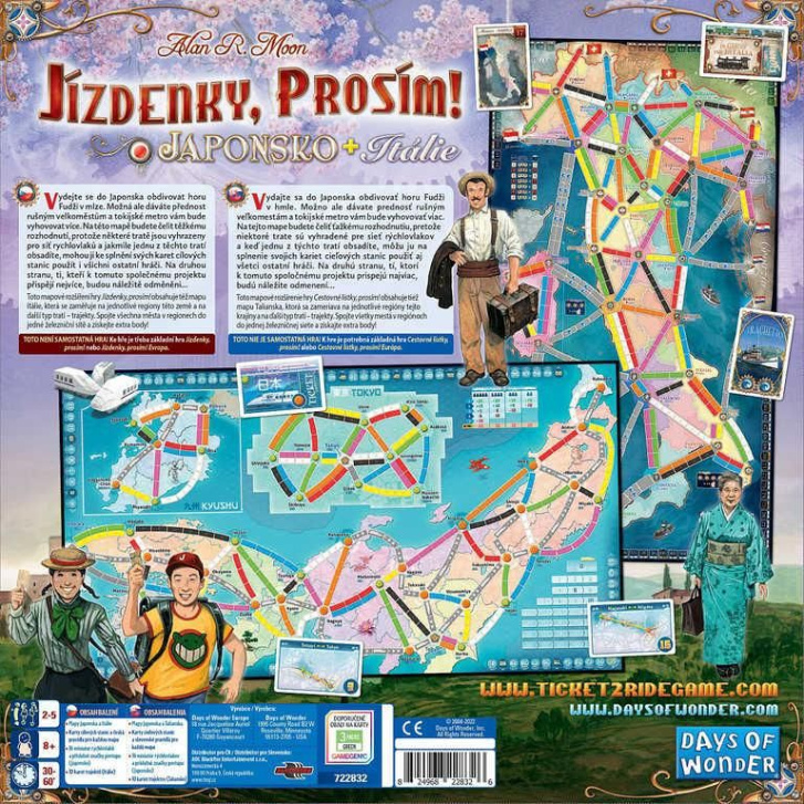 Hra – Jízdenky, prosím! Japonsko