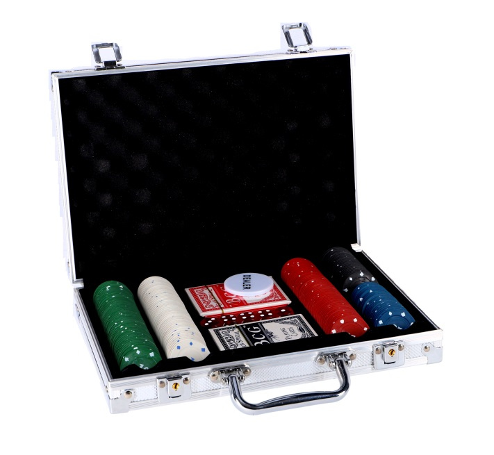 Sada na poker v kufříku
