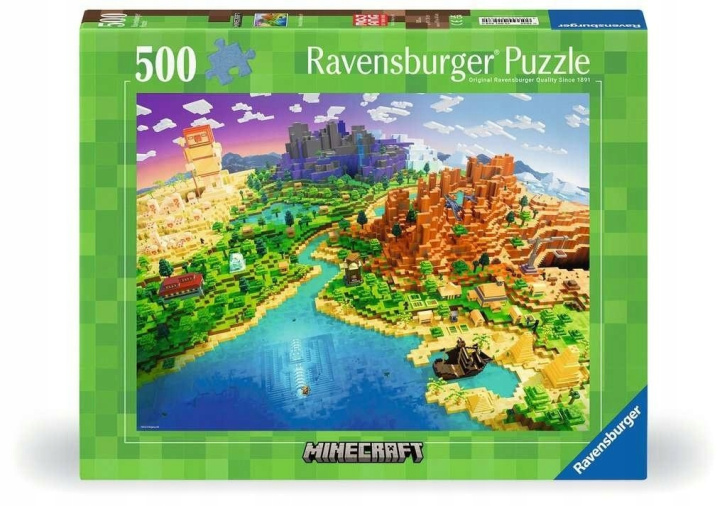 Puzzle 500 - Minecraft