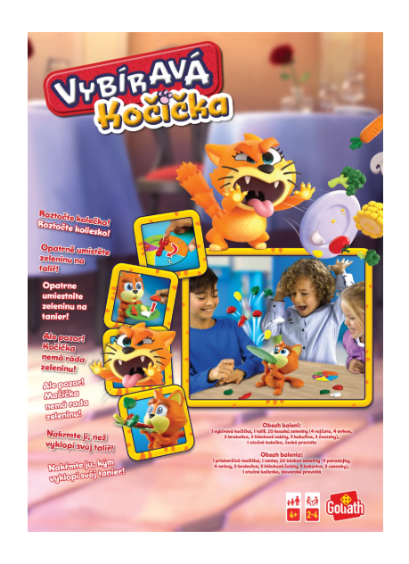 Hra - Vybíravá kočička