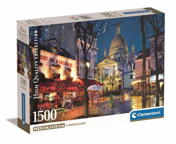 Puzzle 1500 – Paříž Montmartre