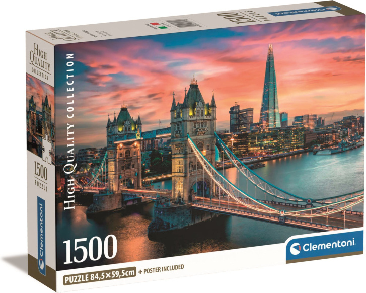 Puzzle 1500 – Londýn za soumraku